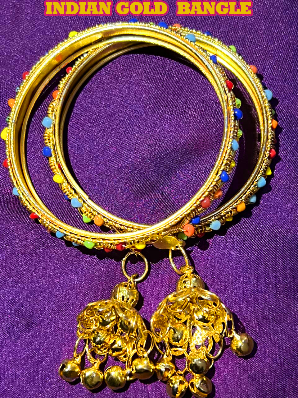 Golden Color Indian Jewellery Deal Limited Stock